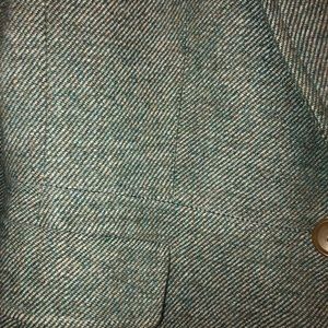 Mint green heathered Talbots Blazer
